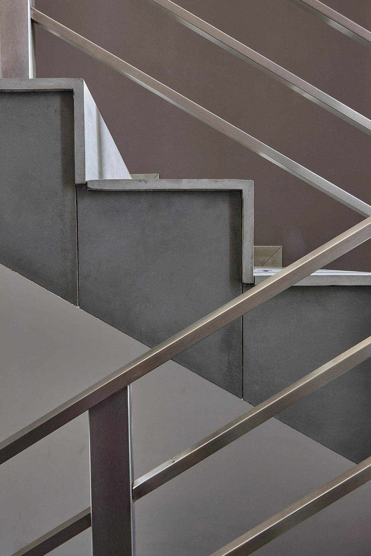 Concrete lining stairs I