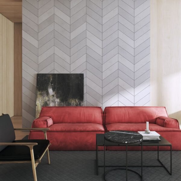 Chevron Concrete Tiles