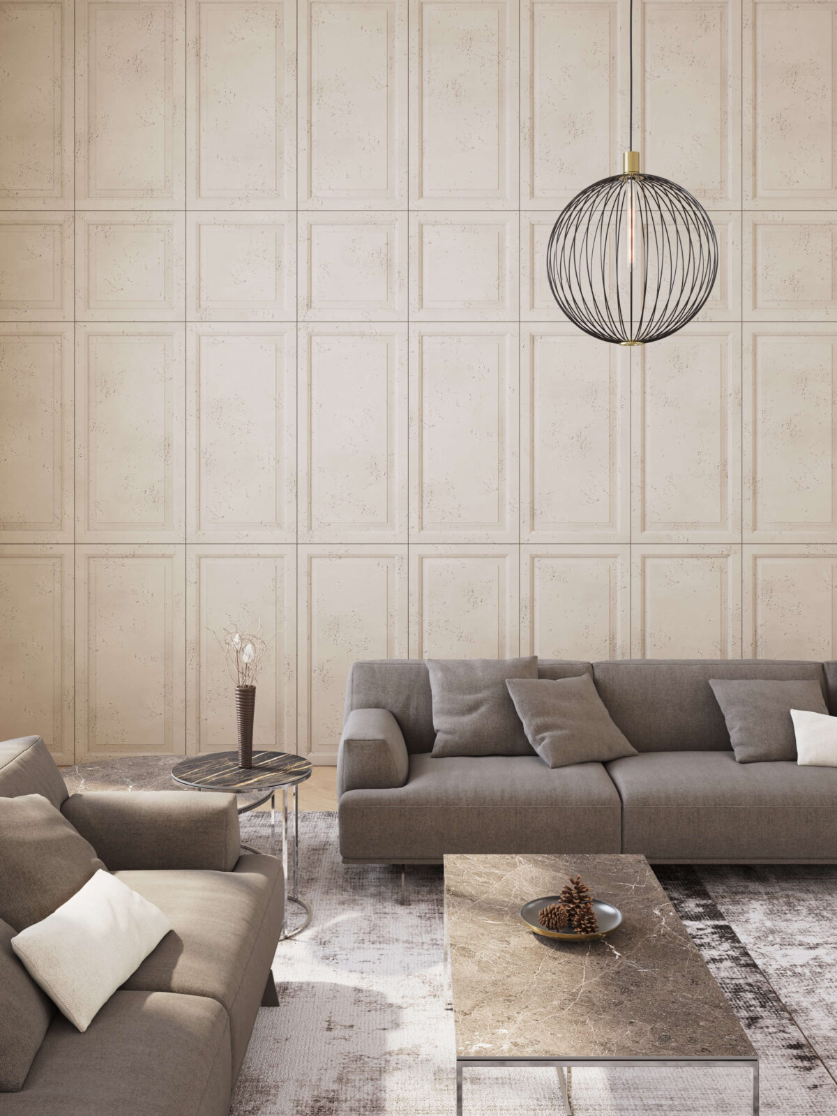Frame - classic english wall panel style