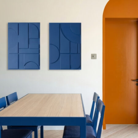 From a simple geometric table to a fully customised reception desk or bar, the design can be developed around the architecture of the space.